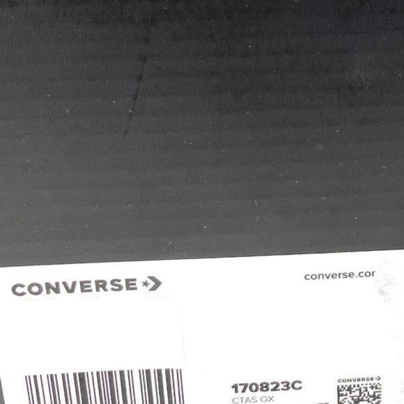 Converse CTAS OX Flower Print White Canvas Low Top Sneakers Men's Size 170823C - Picture 7 of 8